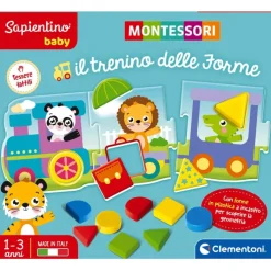 Sapientino Baby Montessori - Il trenino delle forme^Clementoni Clearance