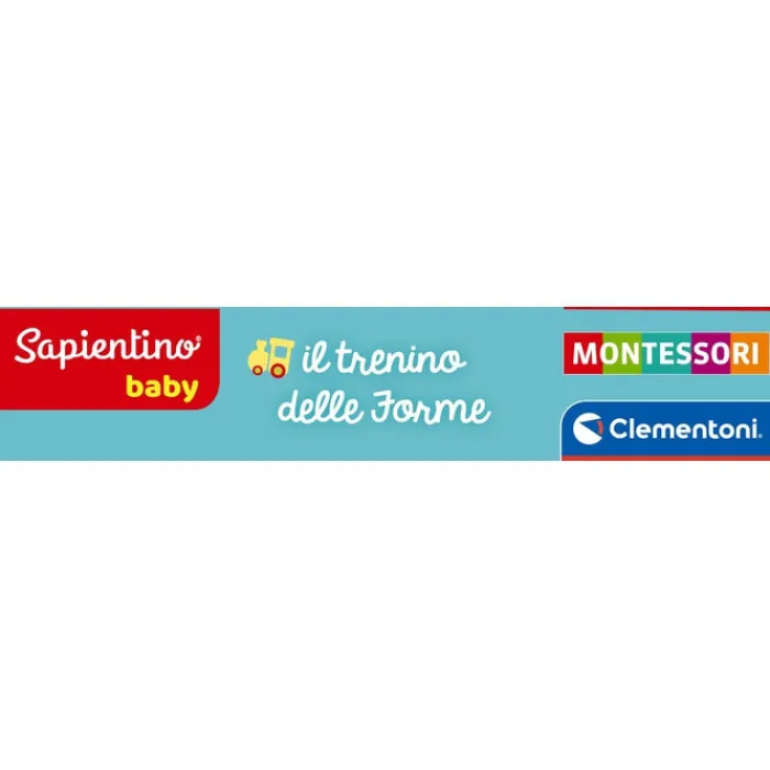 Sapientino Baby Montessori - Il trenino delle forme^Clementoni Clearance