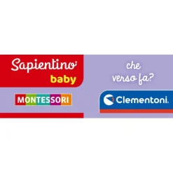 Sapientino Baby Montessori - Carte Che verso fa?^Clementoni New
