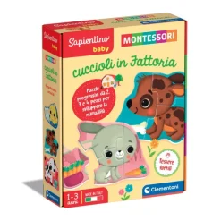Sapientino Baby Montessori - Cuccioli in fattoria^Clementoni Sale