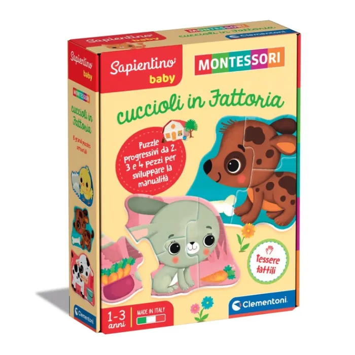 Sapientino Baby Montessori - Cuccioli in fattoria^Clementoni Sale