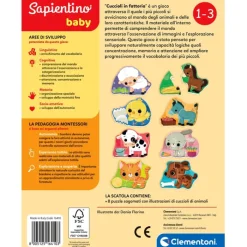 Sapientino Baby Montessori - Cuccioli in fattoria^Clementoni Sale
