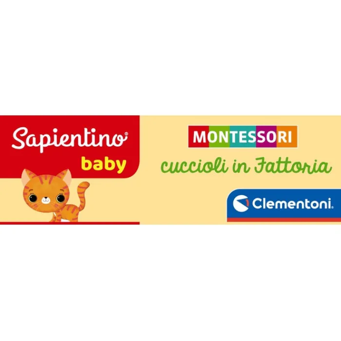 Sapientino Baby Montessori - Cuccioli in fattoria^Clementoni Sale