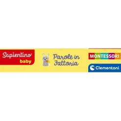 Sapientino Baby Montessori - Parole in fattoria^Clementoni Sale