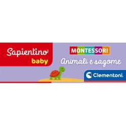 Sapientino Baby Montessori - Animali e sagome^Clementoni