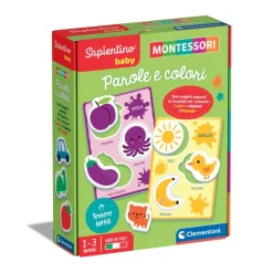 Sapientino Baby Montessori - Parole e colori^Clementoni Outlet