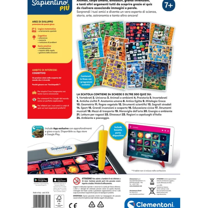 Sapientino più - Enciclopedia^Clementoni Online