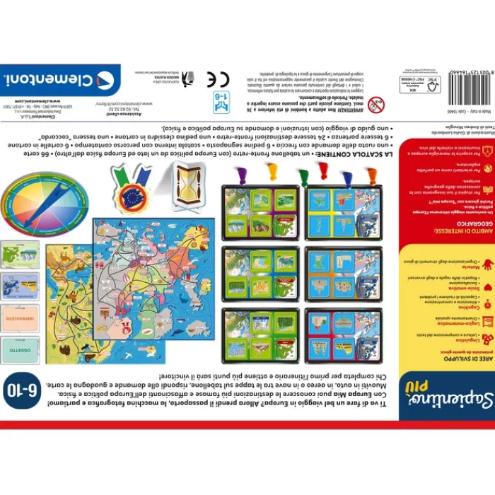 Sapientino Più - Europa Mia^Clementoni Sale