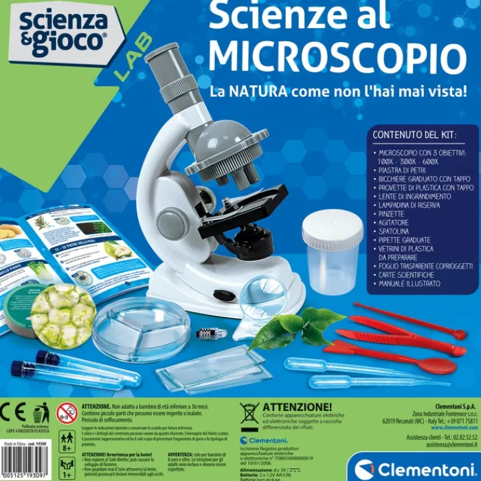 Scienze al Microscopio^Clementoni Sale