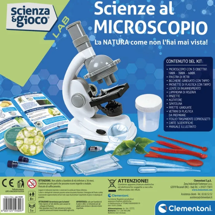 Scienze al Microscopio^Clementoni Sale