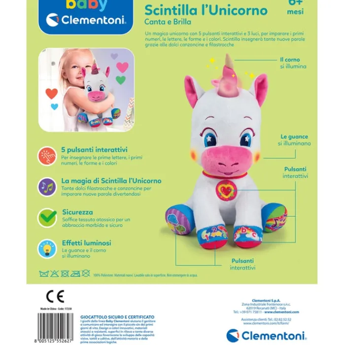 Scintilla l’Unicorno Canta e Brilla^Clementoni Best