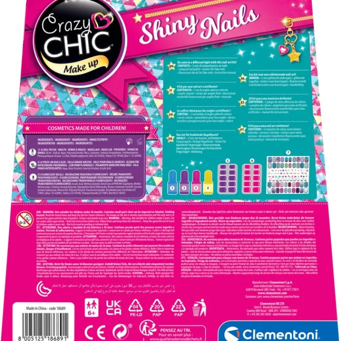 Shiny Nails^Clementoni Clearance