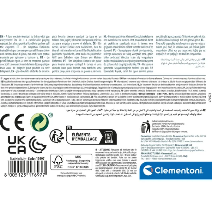 Soft Clemmy - Baby Elephant^Clementoni Discount