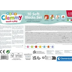 Soft Clemmy - Confezione 10 Mattoncini^Clementoni Discount
