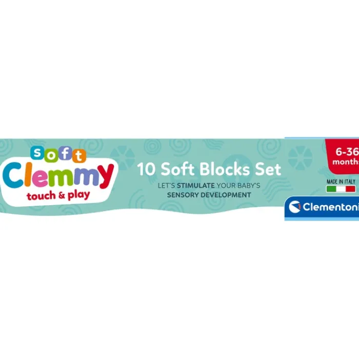 Soft Clemmy - Confezione 10 Mattoncini^Clementoni Discount