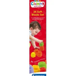 Soft Clemmy - Confezione 24 Mattoncini^Clementoni Sale