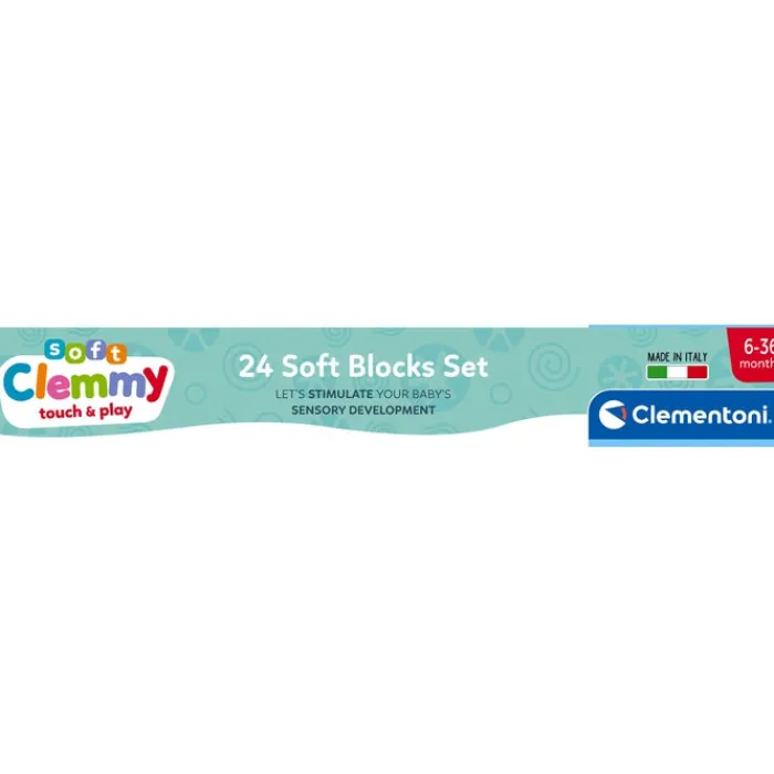 Soft Clemmy - Confezione 24 Mattoncini^Clementoni Sale