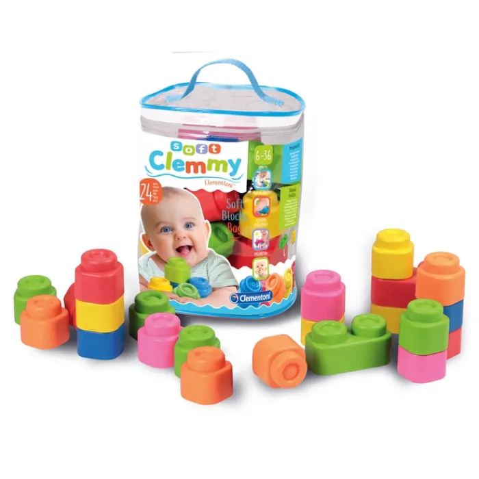 Soft Clemmy - Sacca 24 Mattoncini^Clementoni Online