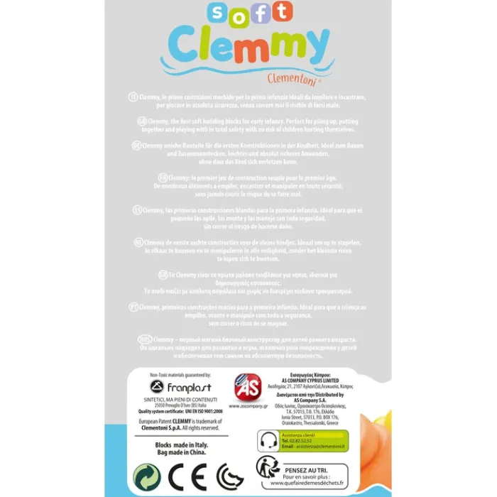 Soft Clemmy - Sacca 24 Mattoncini^Clementoni Online
