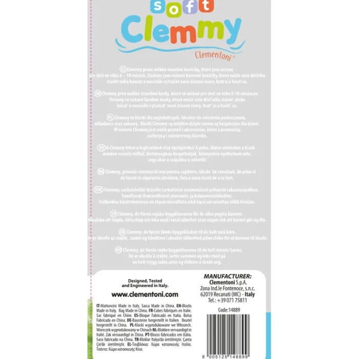 Soft Clemmy - Sacca 24 Mattoncini^Clementoni Online