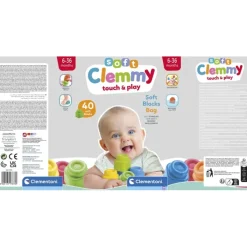Soft Clemmy - Sacca 40 Mattoncini^Clementoni