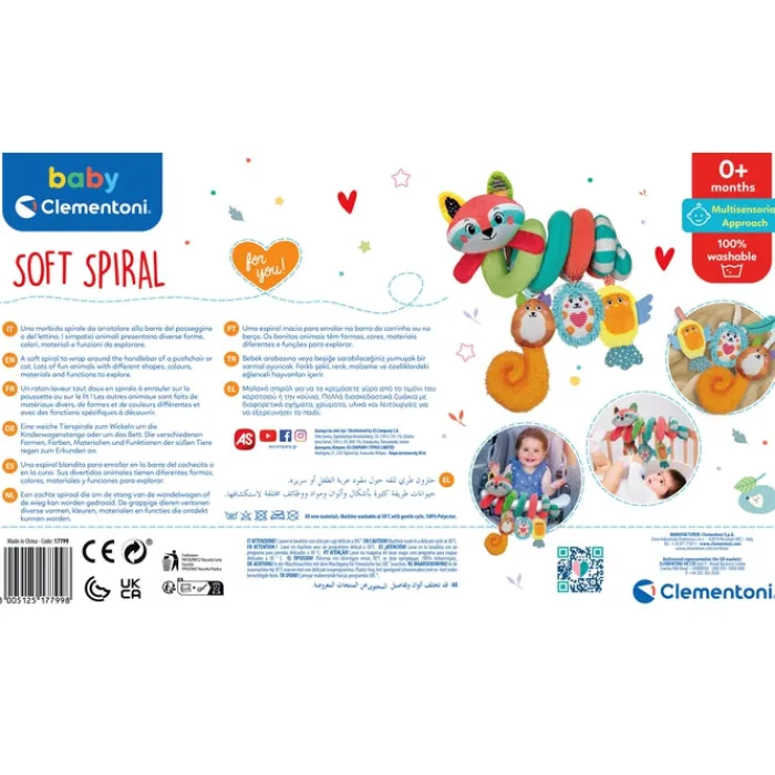 Soft Spiral^Clementoni Clearance