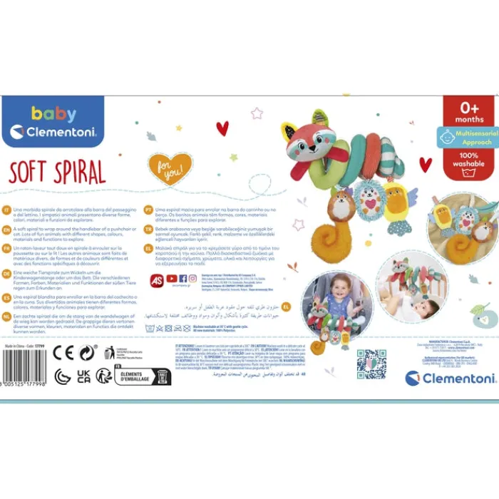 Soft Spiral^Clementoni Clearance