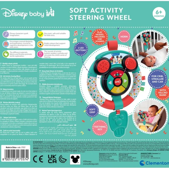 Soft Steering Wheel Disney^Clementoni Sale