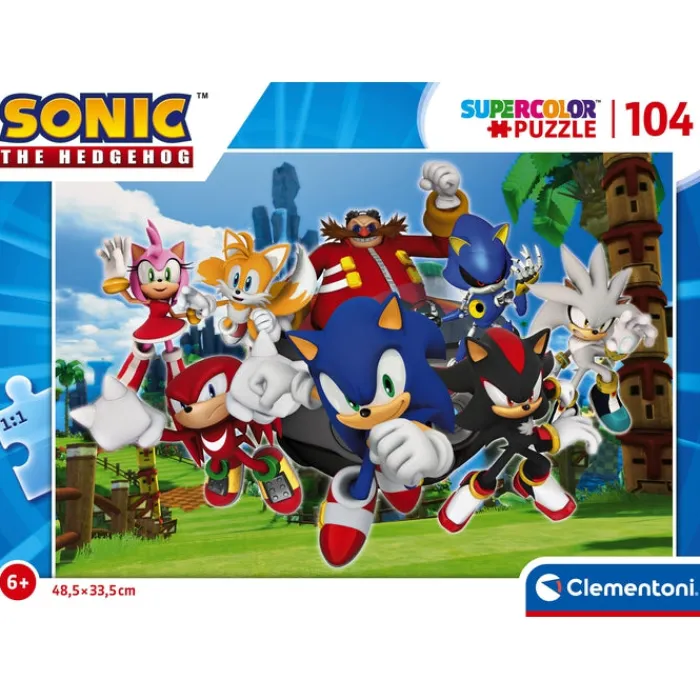 Sonic - 104 pezzi^Clementoni
