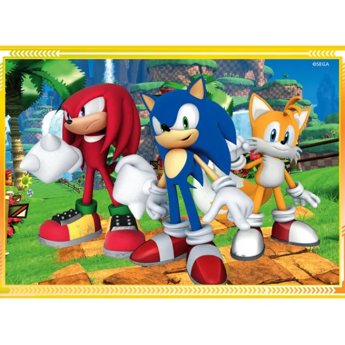 Sonic - 1x12 + 1x16 + 1x20 + 1x24 pezzi^Clementoni Sale