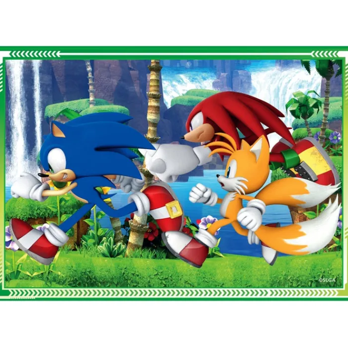 Sonic - 1x12 + 1x16 + 1x20 + 1x24 pezzi^Clementoni Sale