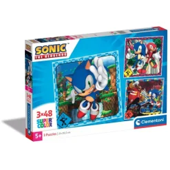 Sonic - 3x48 pezzi^Clementoni Clearance