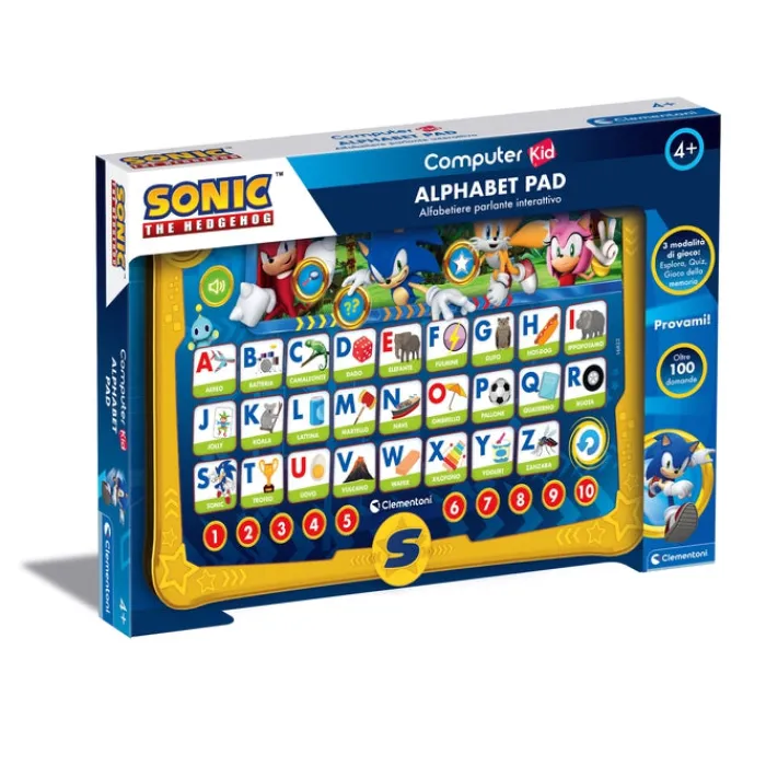 Sonic Alphabet Pad^Clementoni Clearance