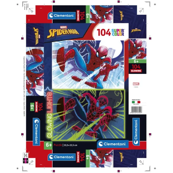 Spider-Man - 104 pezzi^Clementoni Hot