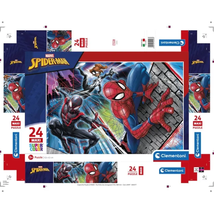 Spider-Man - 24 pezzi^Clementoni New