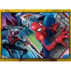 Spider-Man - 1x12 + 1x16 + 1x20 + 1x24 pezzi^Clementoni Discount