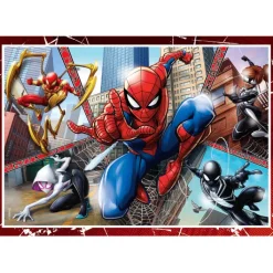 Spider-Man - 1x12 + 1x16 + 1x20 + 1x24 pezzi^Clementoni Discount