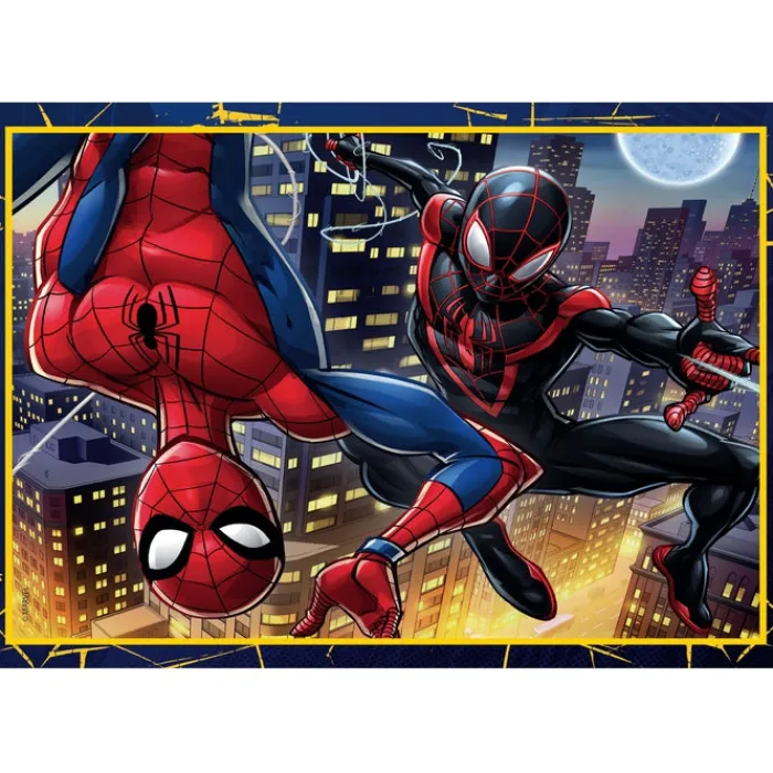 Spider-Man - 1x12 + 1x16 + 1x20 + 1x24 pezzi^Clementoni Discount