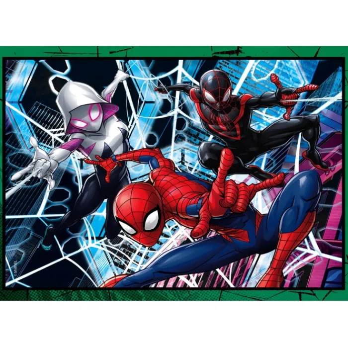 Spider-Man - 1x12 + 1x16 + 1x20 + 1x24 pezzi^Clementoni Discount