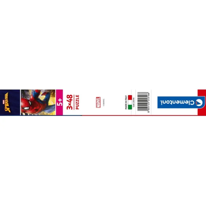 Spider-Man - 3x48 pezzi^Clementoni Best