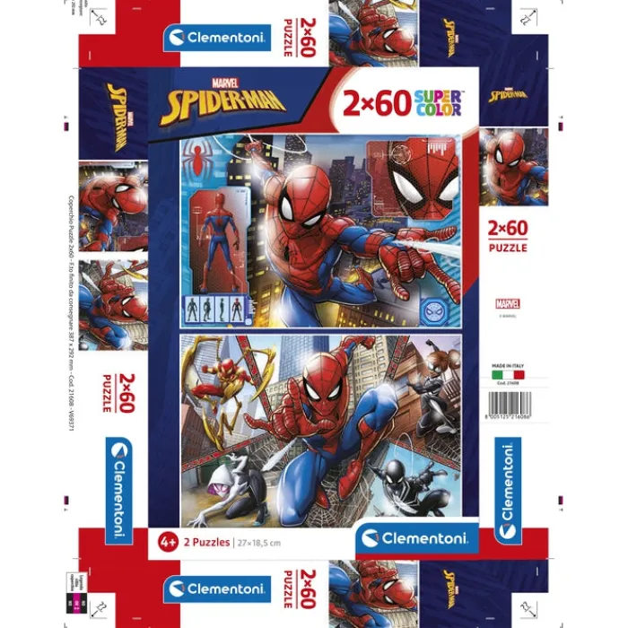 Spider-Man - 2x60 pezzi^Clementoni Online