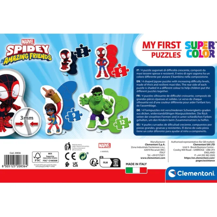 Spidey and His Amazing Friends^Clementoni New