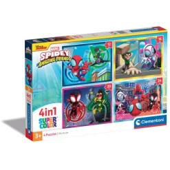 Spidey And His Amazing Friends - 1x12 + 1x16 + 1x20 + 1x24 pezzi^Clementoni Best
