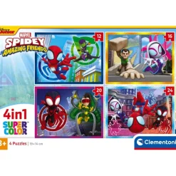 Spidey And His Amazing Friends - 1x12 + 1x16 + 1x20 + 1x24 pezzi^Clementoni Best