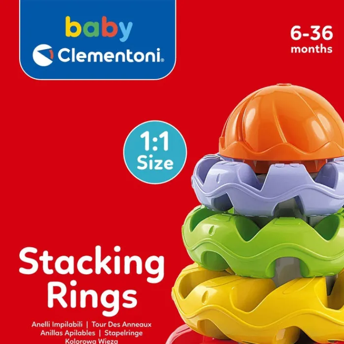 Stacking Rings^Clementoni Clearance