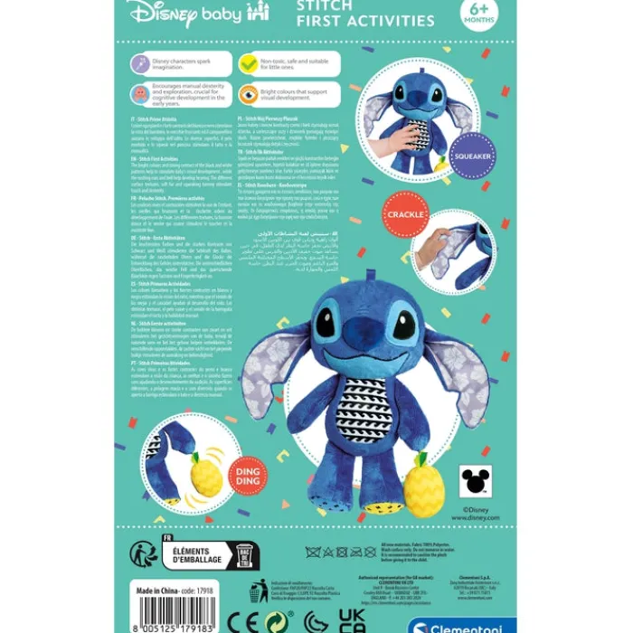 Stitch First Activities^Clementoni Clearance