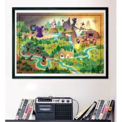 Story Maps - Disney Snow White - 1000 pezzi^Clementoni Best