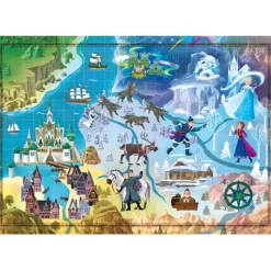 Story Maps - Frozen - 1000 pezzi^Clementoni Outlet