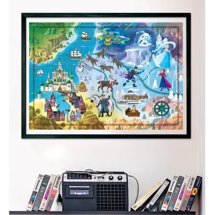 Story Maps - Frozen - 1000 pezzi^Clementoni Outlet