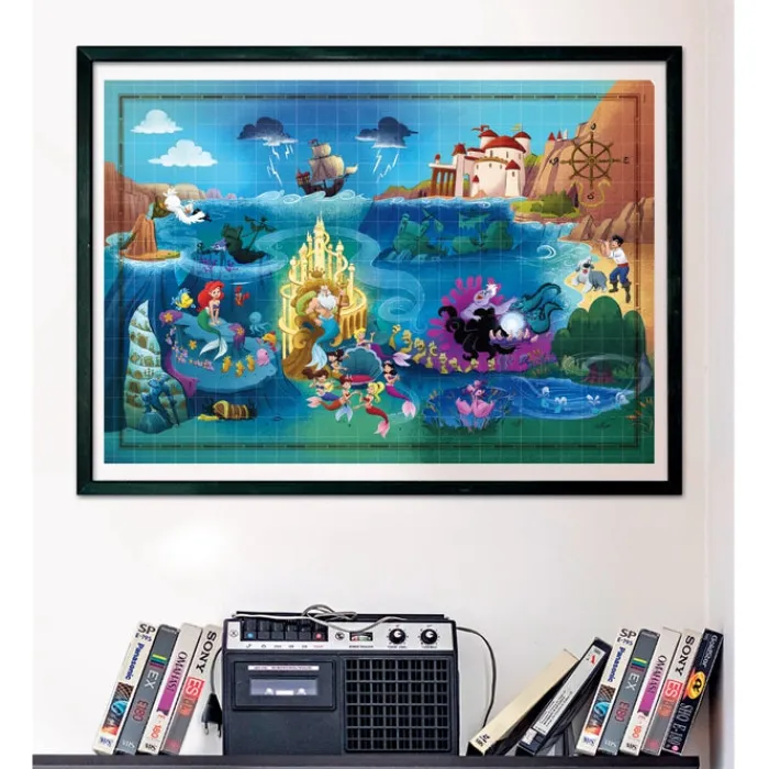 Story Maps - The Little Mermaid - 1000 pezzi^Clementoni Discount